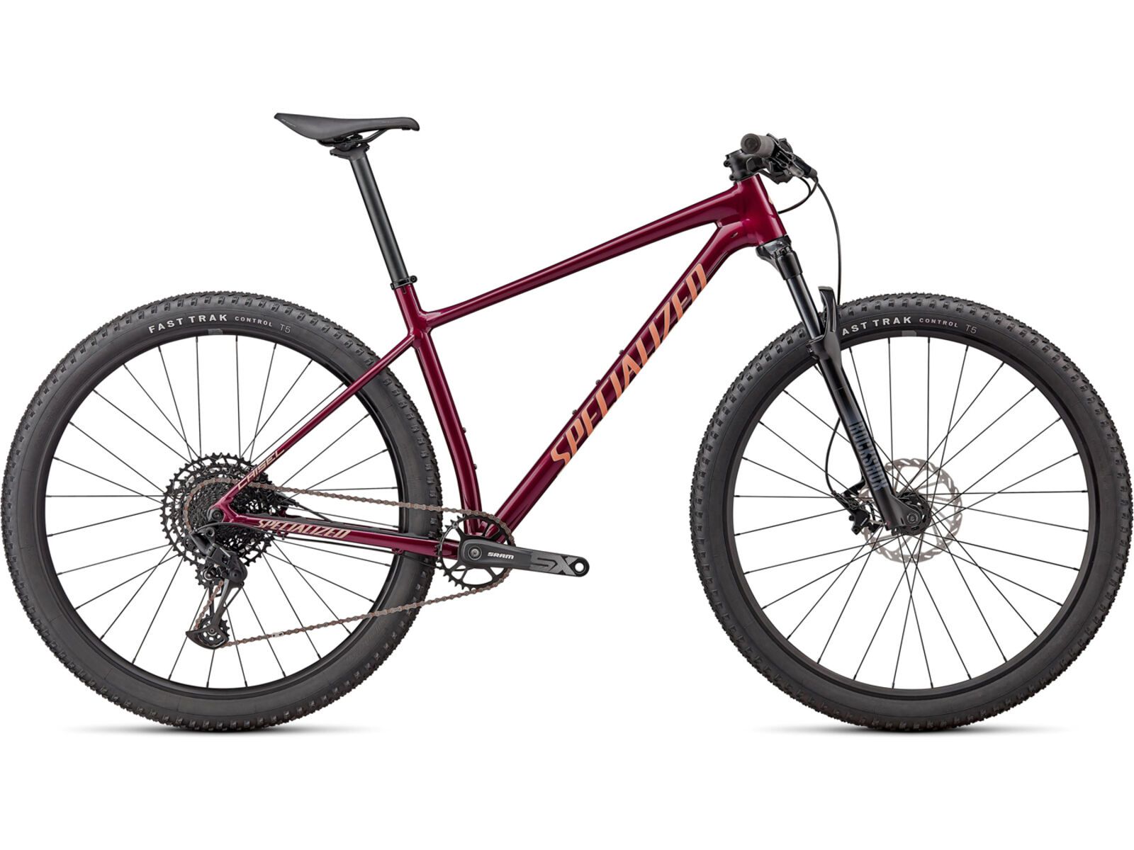 Specialized Chisel HT 2022 - MAROON/ICE PAPAYA